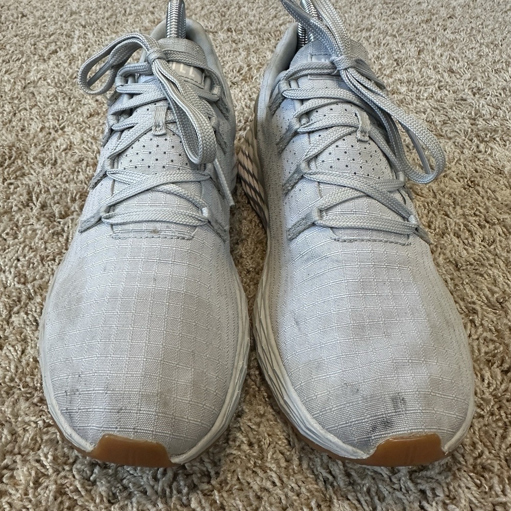 NoBull Gray Gum Ripstop Runners Sneakers Shoes Womens Size 8.5 Trainers - Picture 5 of 9